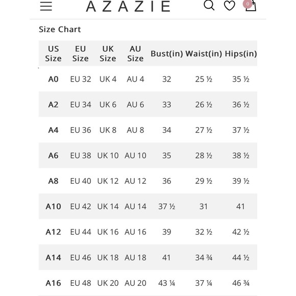 Azazie Rust Color knee length Chiffon Bridesmaid’s Sleeveless dress Custom Size - Picture 9 of 9